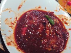 草家酱辣蟹-草家酱蟹炭火烤肉店(珲春南路二店)