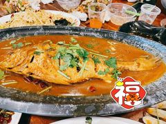 家常烧黄花鱼-老东镇啤酒屋海鲜加工·蒸汽海鲜·海鲜烧烤(台东店)