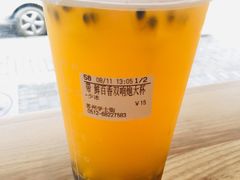 鲜百香果双响炮大杯-都可手作(学士街手作店)