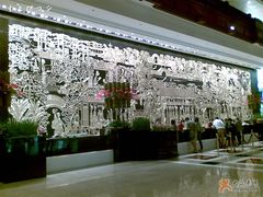 酒店lobby壁画-广州花园酒店