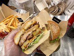 土耳其风味烤鸡堡-shark burger·鲨鱼汉堡(交子大道店)