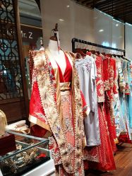 -懿沉香中式嫁衣礼服秀禾服龙凤褂马来褂旗袍总店