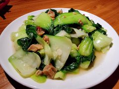 青菜炒油渣-人民公社·剁椒鱼头(平湖吾悦广场店)
