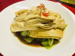 白灼有机鲜腐皮-禧和源养生素食茶馆