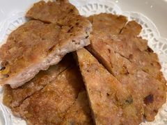 百花馬友蝦膠煎肉餅-龙图阁海鲜饭店