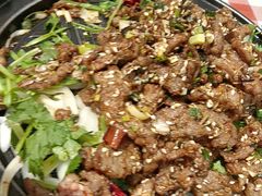 孜然牛肉-孟记粥铺·家常菜·烧烤·粥(亚运村店)