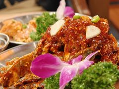 -明洞阿姨·韩式酱蟹烤肉·创意料理(三元桥店)