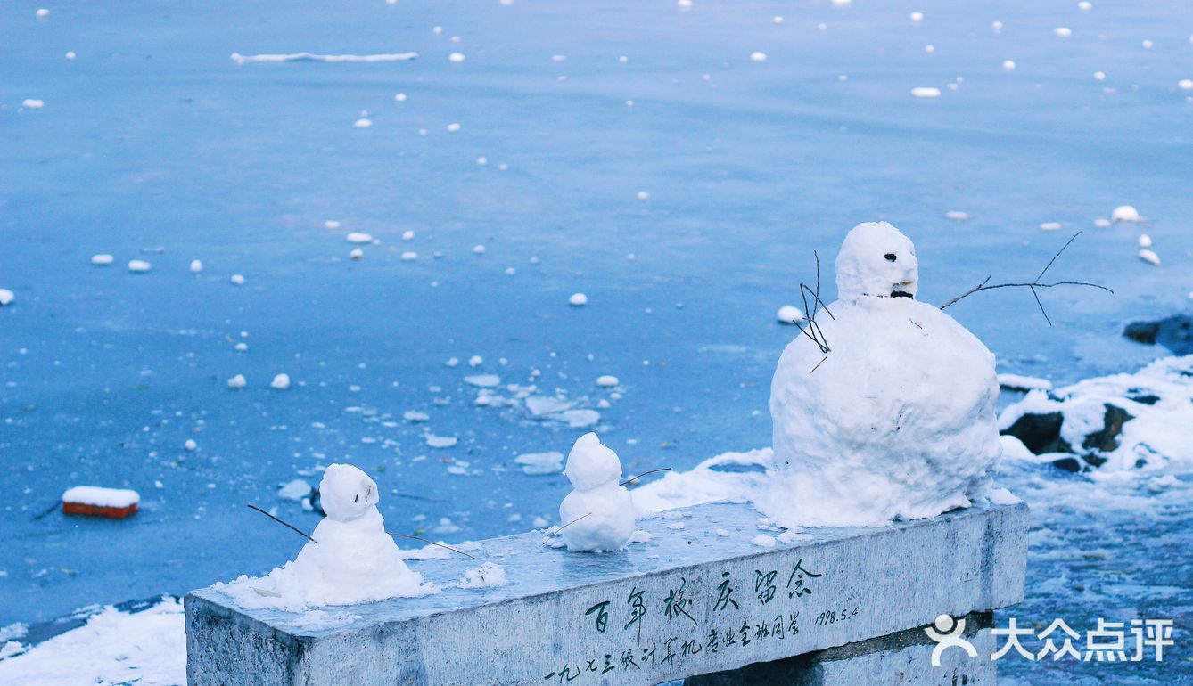 燕园初雪，还有你。