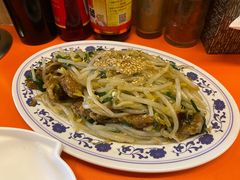 韭菜炒猪肝-拉面莊夢語＆中华料理八椿