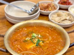 猪颈肉泡菜汤-金北顺大锅家(신사본점)