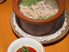 雪豆炖蹄花汤-永乐饭店