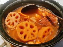 星湖莲藕煲花生-五稻厨房粤西菜(新闻店)