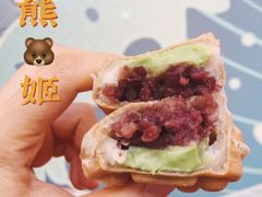 抹茶红豆熊姬烧-熊姬手作茶物(汇金谷店)