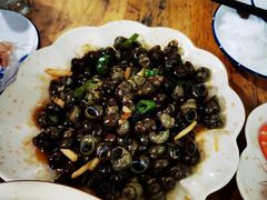 紫苏酸笋炒田螺-南记食粥坊·宵夜大排档(莲花总店)