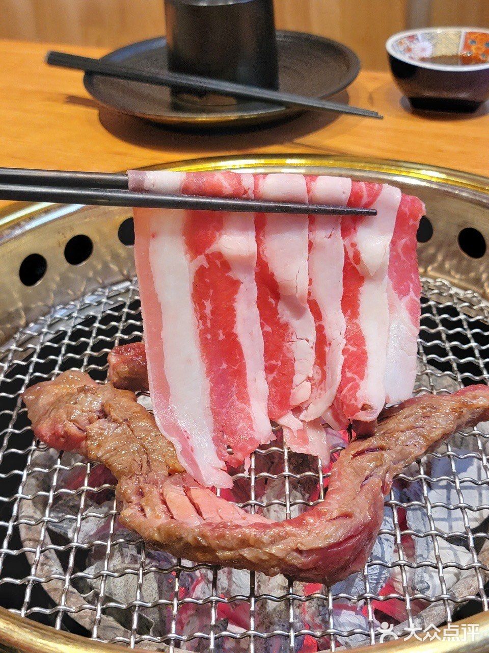 烤个肉都是爱你的形状哦