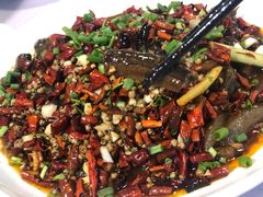 香辣鳝段-八0一首创霍老七老螺蛳(万东镇龙景园店)
