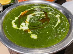 印式乡村芝士配菠菜酱咖喱-克比叔叔印度餐厅Kebabs on the Grille(人民广场店)