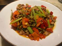 小炒农家肉-绿茶餐厅(朝阳大悦城店)
