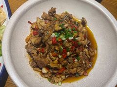 小炒走地鸡-庭苑饭香·生态餐厅(动物园店)