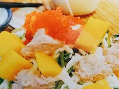 芒果三文鱼沙拉-渔井食堂(新洲店)
