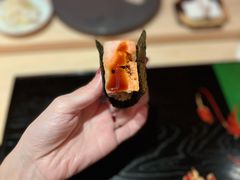 鮟鱇鱼肝手卷-橼舍鮨青木