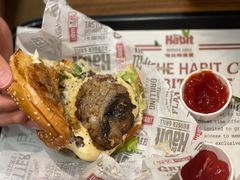 波特菇牛肉特堡-The Habit Burger Grill 哈比特汉堡(世博店)