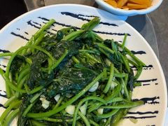 蒜蓉炒地瓜叶-创味·民间海南菜·非遗藤桥排骨(藤桥·免税城店)