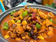 沙湾土豆大盘鸡-楼兰古丽·新疆菜(大唐西市店)