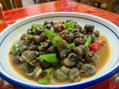 酱爆螺丝-芦茨金富饭庄·25年老字号·专做稻草鸡