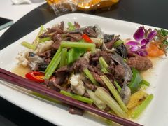 爆炒九门头-鹭岛新泉客家菜·海鲜·融合菜(莲前店)