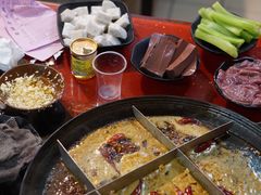 红汤锅底-安胖老火锅(两路口店)