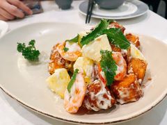 菠萝油条虾-鹿港小镇(黄金店)