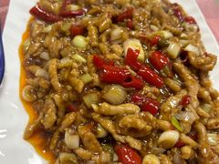鱼香肉丝-洪霞餐馆