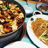 福州口味的炒线面28好大一盘，性价比超级高