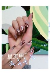 豹纹系列-星美甲