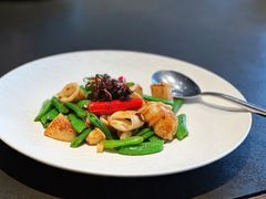 油鸡枞菌爆鱿小管-临江宴(陆家嘴店)