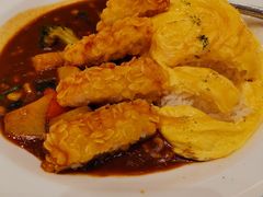 炸虾排咖喱蛋包饭-池奈·咖喱蛋包饭(熙地港店)