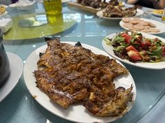 -北京龙庆四季香农家饭庄·灶台鱼·碳烤虹鳟鱼(龙庆峡店)