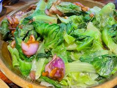 红葱头淋生菜-桃姐农庄老字号(从化温泉店)