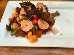 金蒜牛肉粒-一轩饺子馆(丽都店)