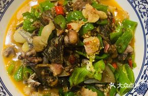 Stir-fried Softshell Turtle with Green Pepper
