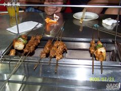 自己烤串的架子-熙成烧烤(白塔岭店)