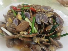 姜葱炒花甲-滑记海鲜饭店·老字号(海鲜街店)