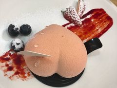 心型覆盆子慕斯-仁义涵西餐·咖啡(中华巴洛克店)