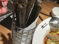 蘸汤吃的黑油条-太二酸菜鱼(福州泰禾店)