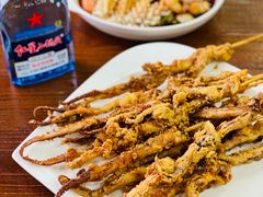 油炸鱿鱼-叶存利海鲜大馅饺子(海宁路总店)