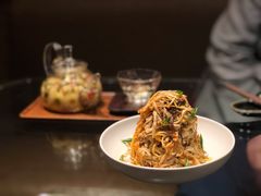 天目笋干炝双菇-湖滨28中餐厅·西湖宴·杭州君悦酒店