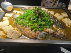 -探鱼·鲜青椒爽麻烤鱼(西南商都店)