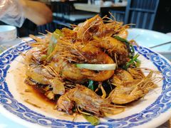 老头儿油爆沼虾-老头儿油爆虾(胜利河美食街店)