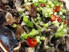 葱油毛肚-良师门滨海人家·海鲜·家常菜(滨海城店)